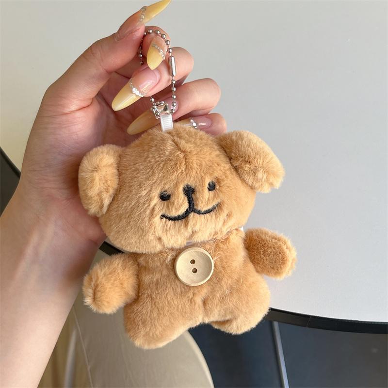 Kawaii Plyšový Pes Roztomilé Pouzdro na Sluchátka Pro Apple Airpods 4 3 Pro 2 Kryt Korejský Silikonový Načechraný Obal na Sluchátka Pro Airpod Pro2 Capa