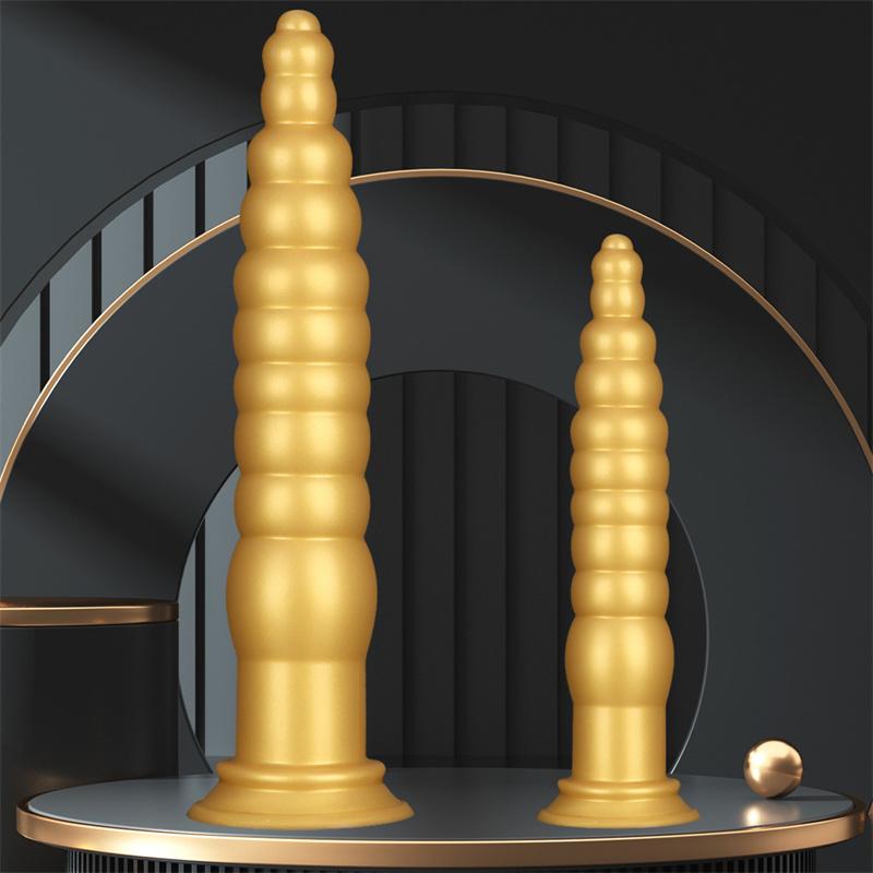 44cm Silicone Ultra-long and Ultra-thick Rear Anal Plug for Outdoor Wear Anal Strip Practice Anal Torture Tool Anal Expansion Tool Chrysanthemum Anus