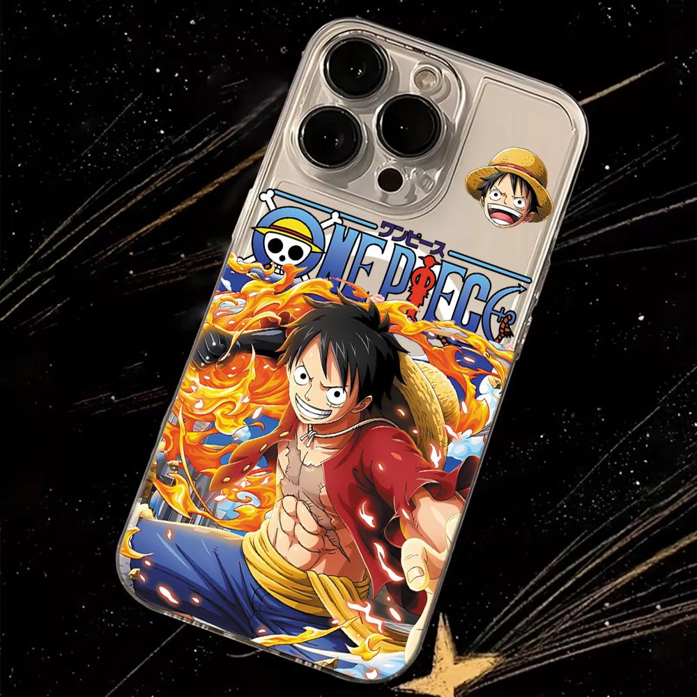 

Anime Ones Pieces Luffys Magnetic Phone Case for iPhone 17 16 15 14 13 12 11 8 7 Air Plus Pro Max X XR XSMax Soft Clear Tpu iPhone 11
