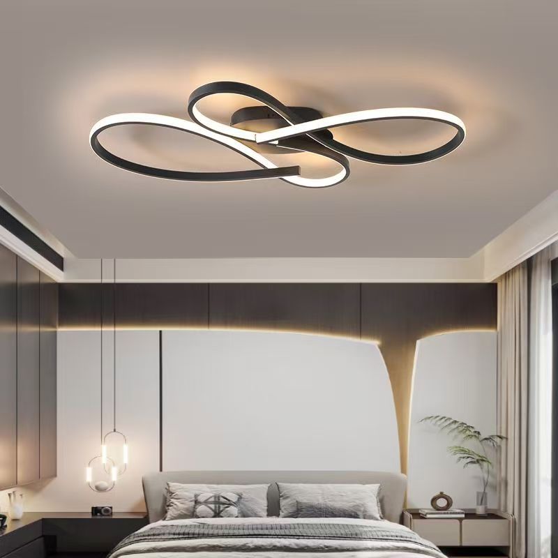 

LED Ceiling Lights 110V 220V Remote Dimming APP Modern 3 Colors Lamp for Dining Room, Living Room Bedroom 3-color dimming