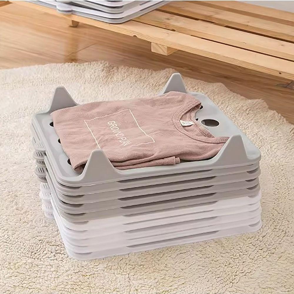 Plastic T Shirt Folder Board White DressBook Folding Board Shirt Organizer  Closet
