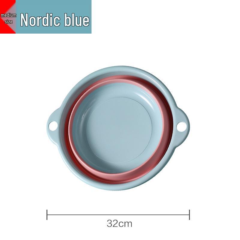 Portable Foldable Washbasin for Hand Washing and Laundry