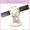 Funny Simulated Wooden Artificial Satellite Assembly Model Children Toy Set For Students