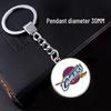 NBA Team Logo Basketball Fan Keychain Pendant