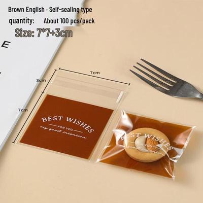 MDNG Transparent Self-Adhesive Baking Treat Bags