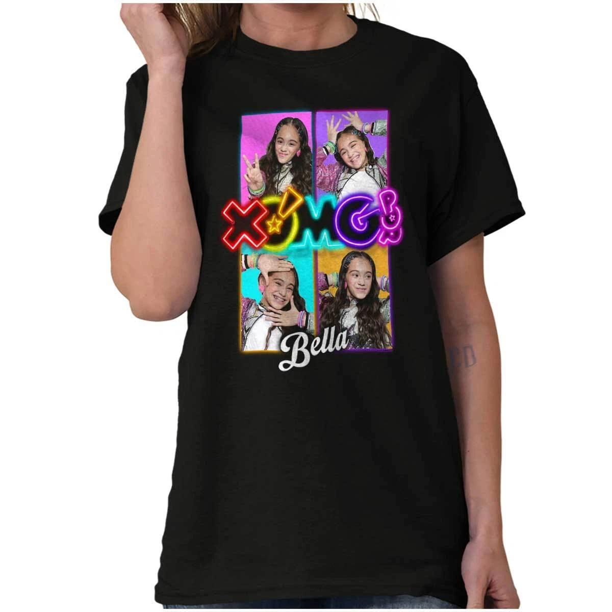 XOMG POP Art Four Square Bella Womens Graphic T Shirt Tees M