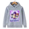 Sudadera con capucha infantil de otoño/invierno con estampado de grupo femenino de K-Pop, sudadera deportiva de corte holgado.