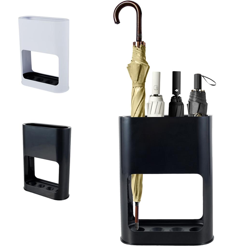 Umbrella Stand Rack Cane Holder with Drip Tray, Space Saving Organizer for Folding Umbrellas, Umbrella Bucket Home Office Decor