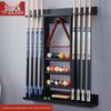 Solid Wood 8-Cue Wall Rack