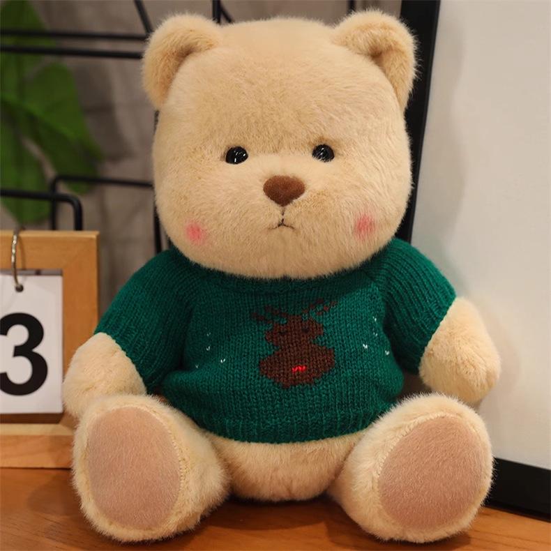 Teddy Bear Plush Sweater Toy - Perfect Birthday Gift for All Genders