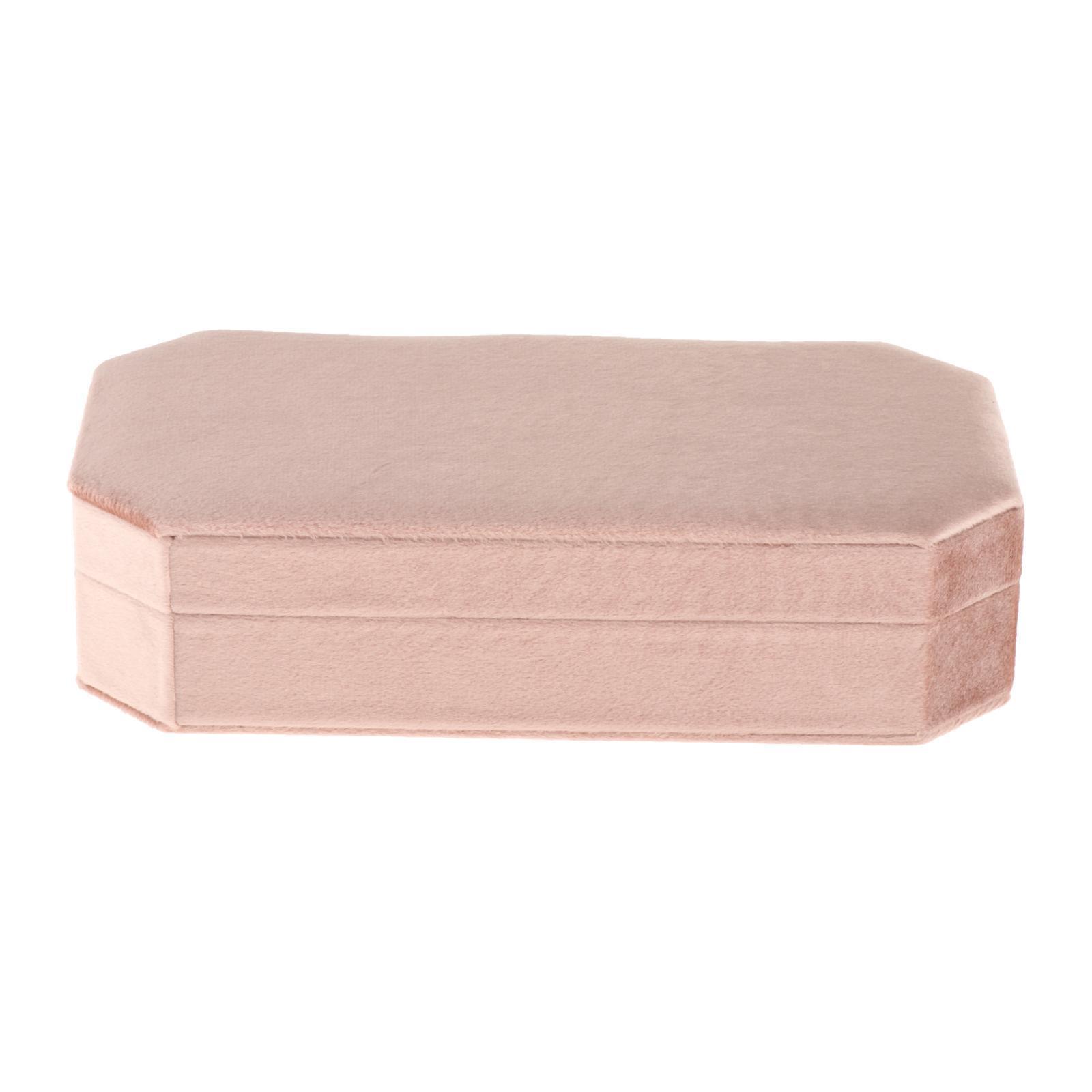 

Держатель для колец с крышкой, бархатный контейнер для нескольких колец