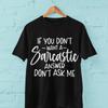 Funny Sarcastic T Shirt Soft Style Vintage Washed Designer Clothes Stylish Fashion Versatile Graphic Slightly Stretched