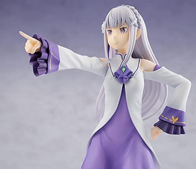 KDcolle Re:Zero - Starting Life In Another World KADOKAWA Collection LIGHT Emilia Non-scale PVC & ABS Painted Finished Figure
