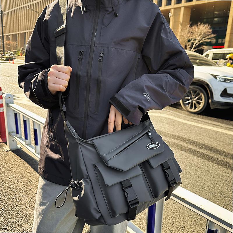 Bag Crossbody Bag for Women  Multi Pocket Men's Portable Men's Postman Bag Small Shoulder Bag