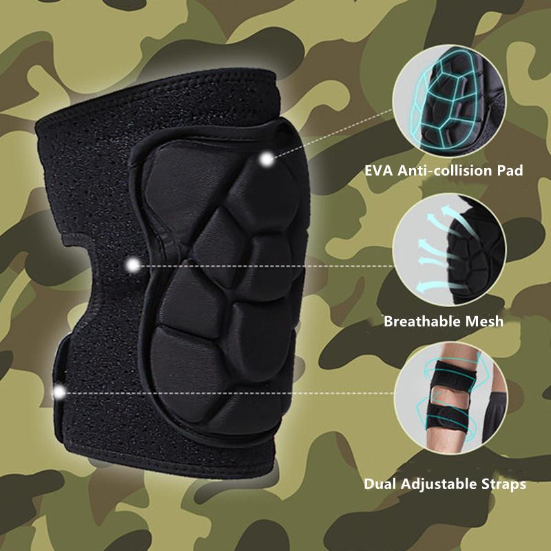 1 par skumgummialbbågsskydd Anti-kollision Sport Rullskridskoåkning Halkfri Volleyboll Ridning Streetdance Armbågsskydd