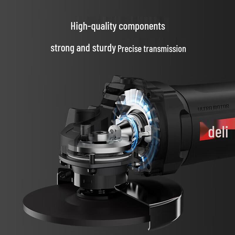 Deli 1800W 150mm Corded Angle Grinder CN Plug (adapter Included)
