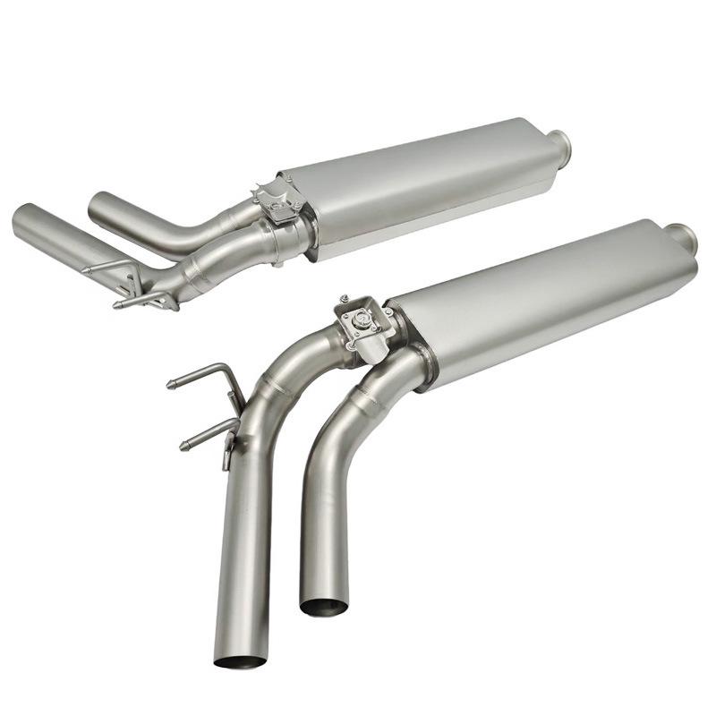 Stainless Steel Rear Exhaust Tailpipe Cover for Mercedes-Benz G63 Modification