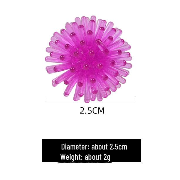 Top-selling 2.5cm Hedgehog Ball: Crystal Foot Massage & Stress Relief Toy