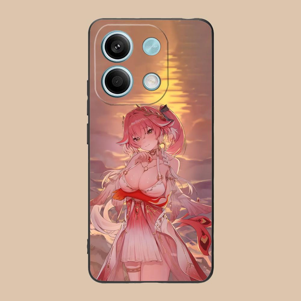 Wuthering Waves Changli Phone Case for Xiaomi 15 14 13 12 Mi 11 T Ultra Lite Pro S X 5G Colour Printing Protective Luxury Pretty