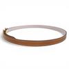 Great HERMES Belt Focus 65 H-belt Reversible Brown Leather Women Used