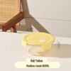 ZISIZ Square Glass Food Storage Container