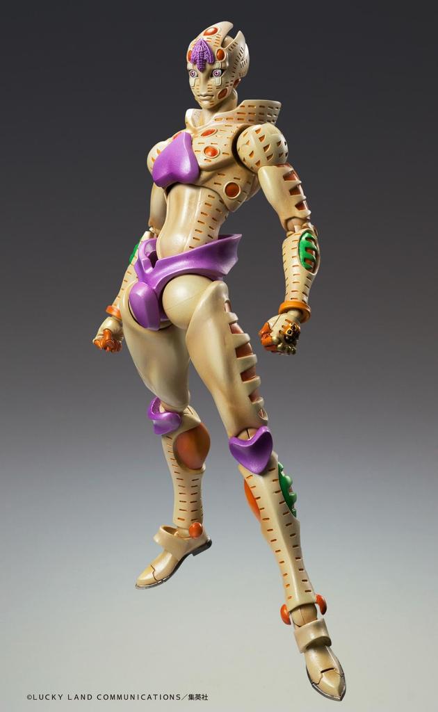 Medicos Entertainment Super Action Statue "JoJo's Bizarre Adventure Part 5" "G.E.R." Approximately 160mm Tall, Made of PVC, ABS, and Nylon, Pre-painte
