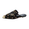Fashion Women Shoes New Versatile Comfort Women Sandals Pointed Design High-end Outdoor Slippers,elegant Trendy Flat Shoes