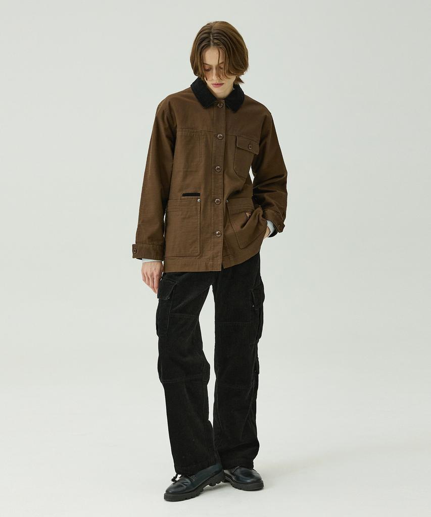 MAGOODGAN Farburn 4417 Cargo Corduroy Dark Brown Pants