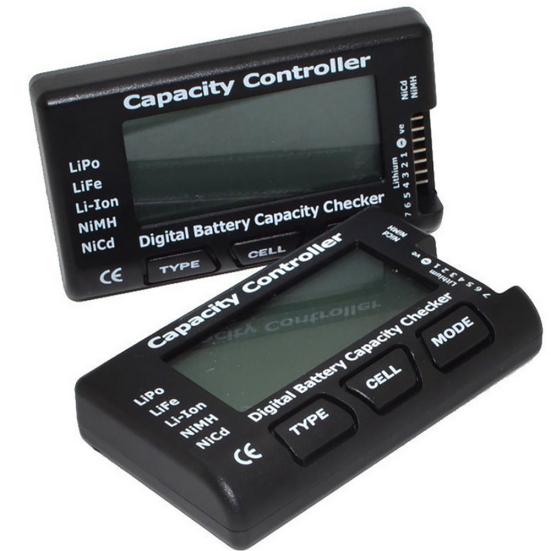 Digital Battery Capacity Voltage Checker Cell Tester Meter for Lipo Li-ion NiMH