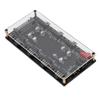 ARGB PWM 2 v 1 Hub 8cestný 5V 3pinový ARGB HUB a 8cestný 12V 4pinový PWM Hub s akrylovým krytem pro