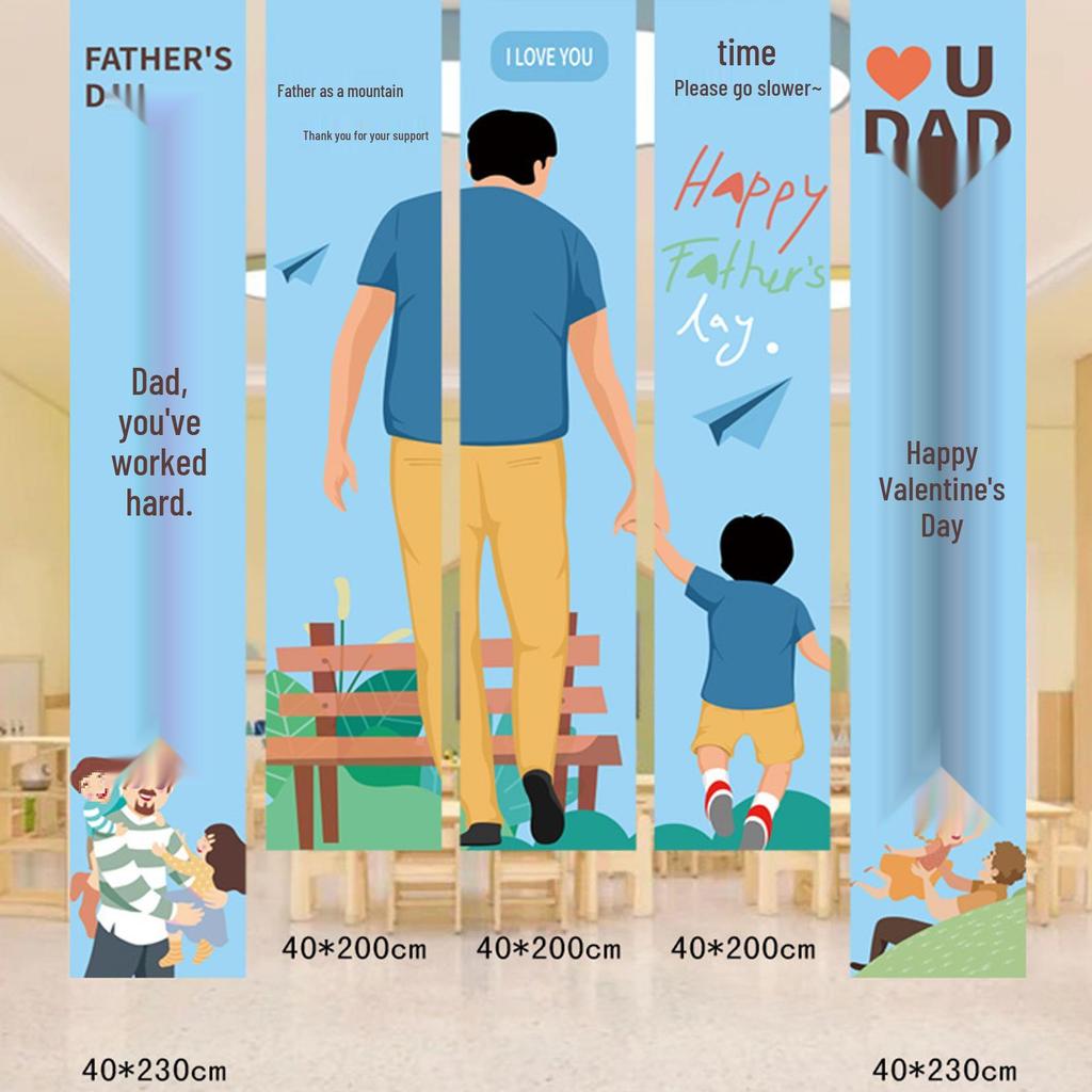 Father's Day Banner for School, Mall, or Store Decoration