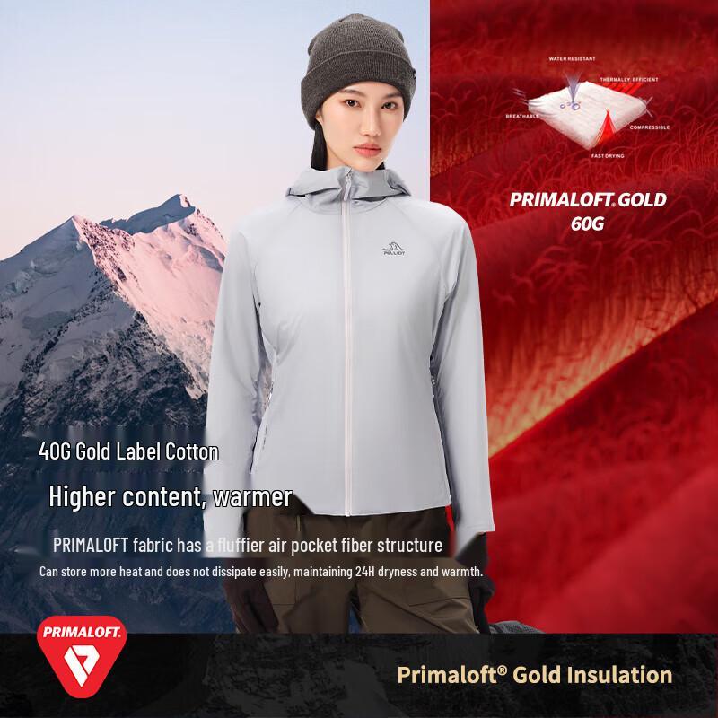 Pelliot Women's Primaloft Gold Insulated Hooded Jacket