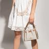 Michael Kors Håndtaske Mina Klassisk Presbyopi Kæde Steppefyldt Polyurethan Tote Taske Tote Taske Indkøbstaske Håndholdt Skulder Crossbody Taske Lille til Kvinder
