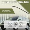 Priprilod Vindrutans Sidodekor Vänster Förarsida Kompatibel Med Honda CR-V 2007 2008 2009 2010 2011#73162-SXS-A01