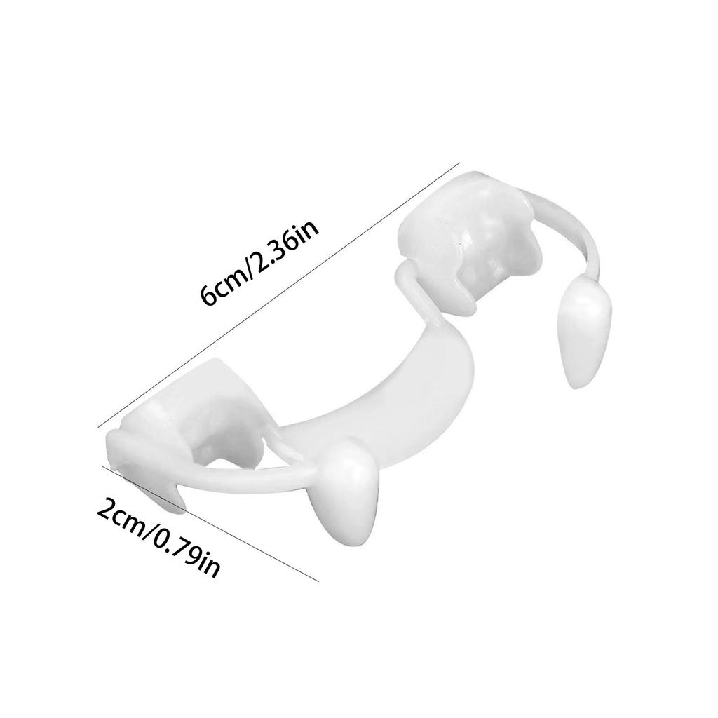 Halloween Vampire Zombie Teeth Makeup Ball Props Bloody Dentures Party