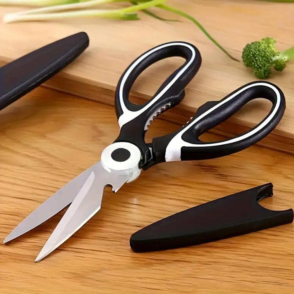 

Strong stainless steel household scissors, sharp chicken bone scissors, multi-functional kitchen scissors