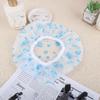 Waterproof PE Shower Cap for Bathing, Kitchen Oil-Proof, Reusable and Thickened