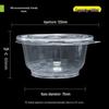 Disposable Plastic Round Takeaway Bowls