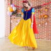 Snow White Dress, Cosplay, Girls' Dress, Adult Costume, Disney Princess Dress, Birthday Gift (Yellow, Adult Size M) [Used]