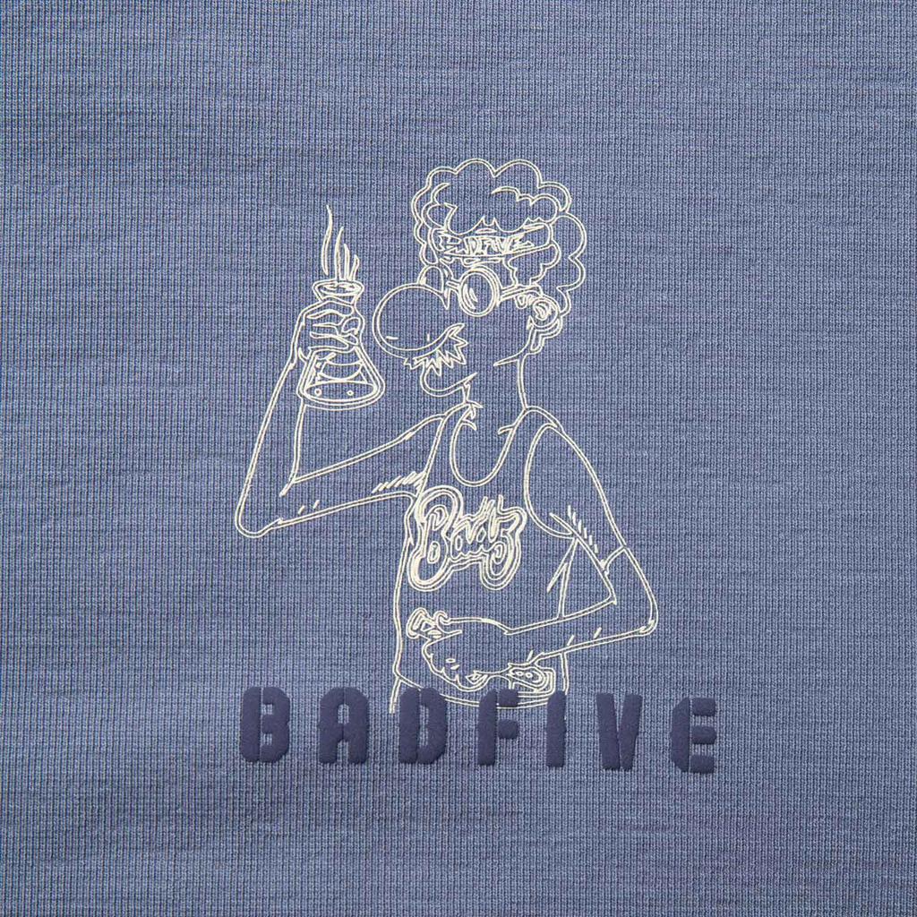 Li Ning Basketball Series Letter Sports Casual Simple Round Neck Pullover Loose Short Sleeve T-Shirt Men Tops Breeze-Blue AHSV225-8