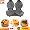 2-Slices Home Electric Waffle Maker| Non-stick Multi-function Breakfast Waffles Machine|Cooking Kitchen Appliances