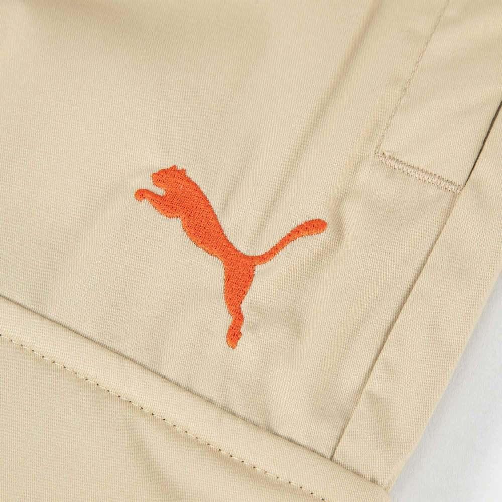 Puma Ss23 Dream Pack Series Solid Color Lace Loose Sports Shorts Unisex Shorts Oatmeal 539986-88