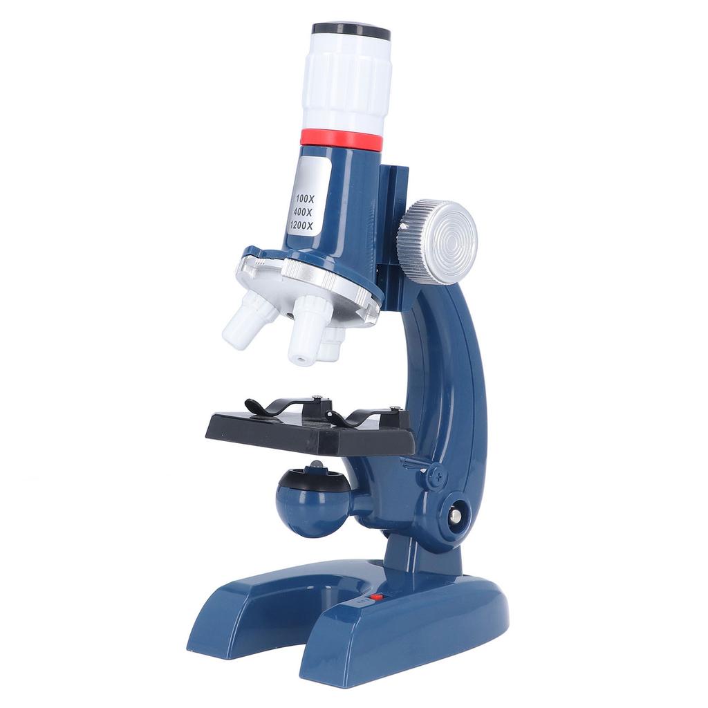 Kids Microscope Kit Children 1200X Microscope with Slide Science Educational Toy Birthday Gift