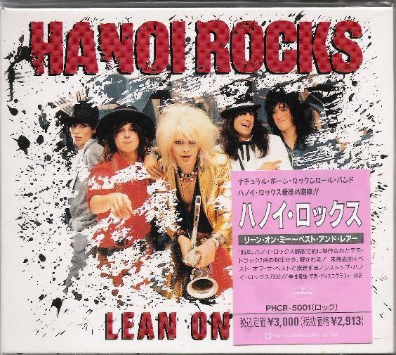 

CD HANOI ROCKS - Lean On Me PHCR5001 Mercury 1992 Japan Rock