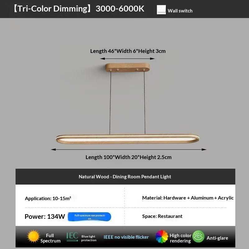 Style Restaurant Simple Design Chandelier Roof Chandelier Kitchen Light Dining Table Light LED Decorative Chandelier