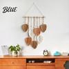 Harmony Creating Wall High Quality Macrame Handmade Large Boho Art Decor Yarn Woven Tapestry Leaf