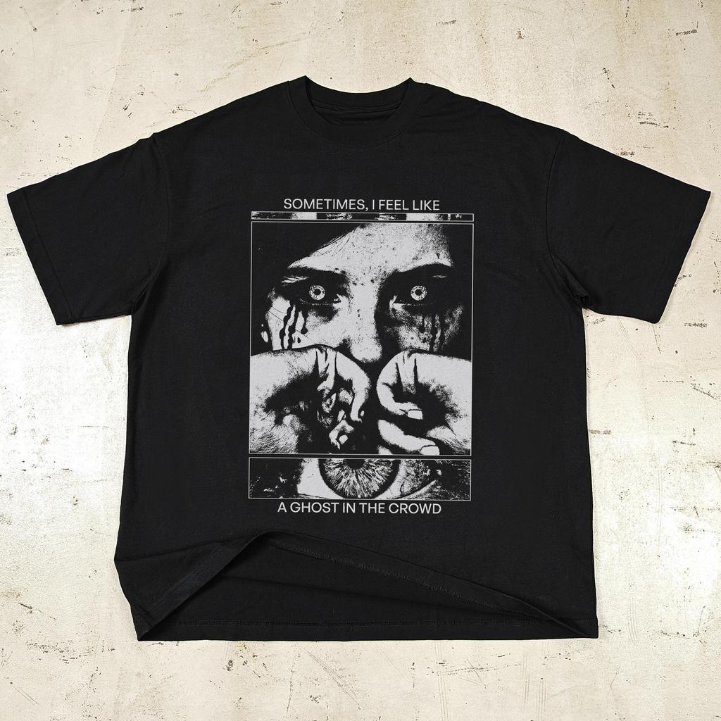 Art Trendy Dark Style TShirt 100 Cotton Graphic Tee Unisex Women Summer Streetwear Top
