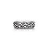 Yintai Fei Thai Silver Thorn Ring: Men's Trendy Retro Adjustable Finger Ring for a Cool, Handsome Look