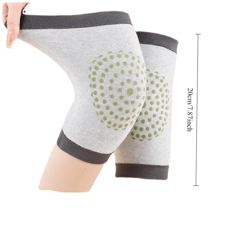 Wormwood Heating Cashmere Knee Pads Sports Knee Pads To Keep Warm Legs Non-slip Knee Pads for Men and Women