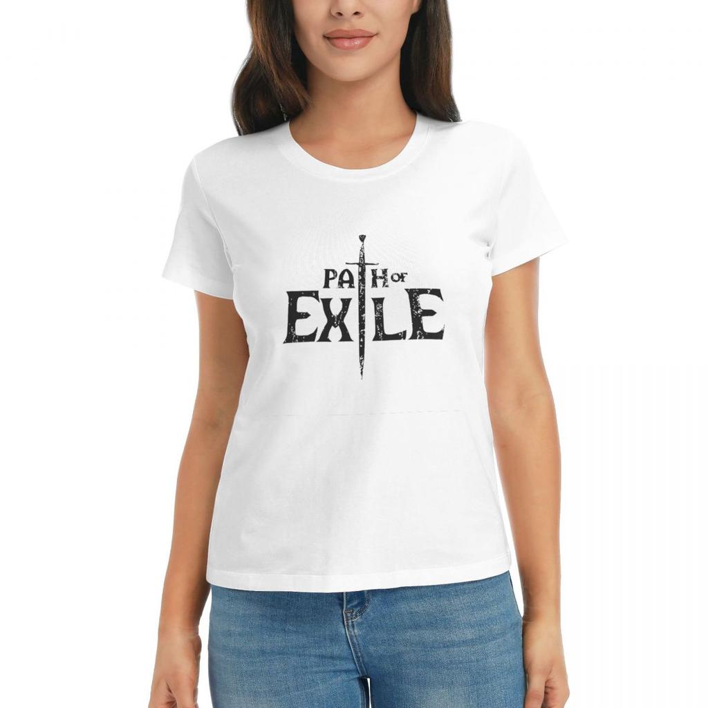 Women TShirt Path Of Exile Summer Short Sleeve Tees ONeck Cotton T Shirts Clothes Tops Streetwear